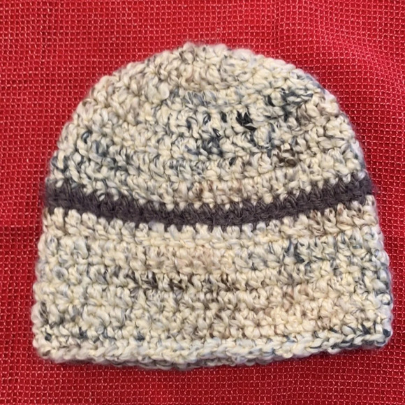 Handmade Crochet Beanie - Picture 2 of 3